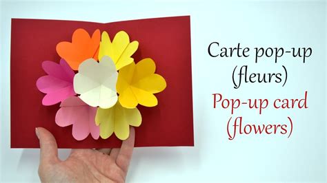 Pr Sentation Imagen Carte Pop Up Fleurs Fr Thptnganamst Edu Vn