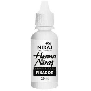 Fixador Para Henna Niraj Profissional Ml Tinta E Henna Para