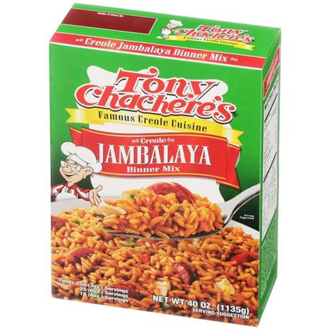 Tony Chacheres Creole Foods Tony Chacheres Jambalaya Mix 40 Oz Pk8 00342 Zoro