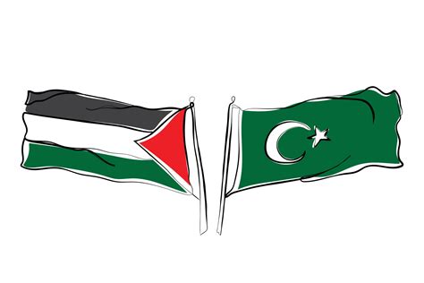 vector of pakistan and palestine flag together. 35122271 Vector Art at ...