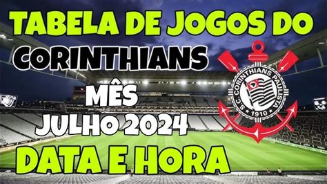 Tabela Do Brasileirão 2024 Veja Os Jogos Do Corinthians Descubra A