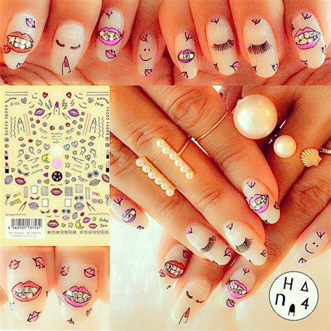 情熱大陸 ネイリスト Hana4先生 のアートができちゃうシール♡゛（hana4 Nail Art Seal） Self Nail