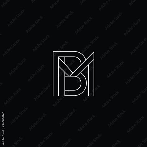 Professional Innovative Initial Mb Logo And Bm Logo Letter Bm Mb Logo