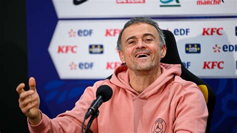 Psg Luis Enrique L Che Un Indice Un Double Transfert Prend Forme