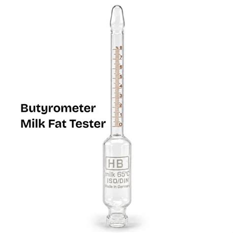milk fat tester butyrometer  powerful dairy testing tool