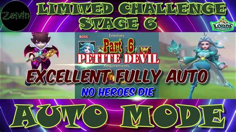 Petite Devil Limited Challenge Stage 6 Trick Vs Tricks Stage 6 2