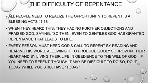 Sin and Repentance – Waynesville Church of Christ