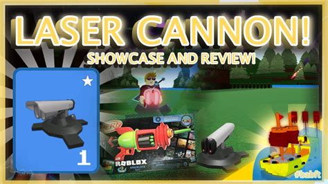 Comprehensive Showcase And Review Of Babfts New Laser Cannon Roblox