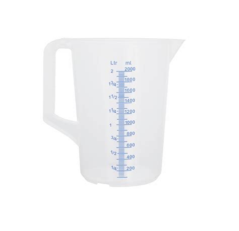 Plastic Measuring Cup 2 Liters Baking And Cooking