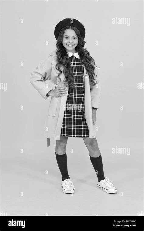 Girl wearing school uniform Black and White Stock Photos & Images - Alamy