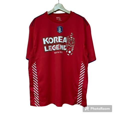 Korea football jersey, Sports Equipment, Sports & Games, Racket & Ball ...