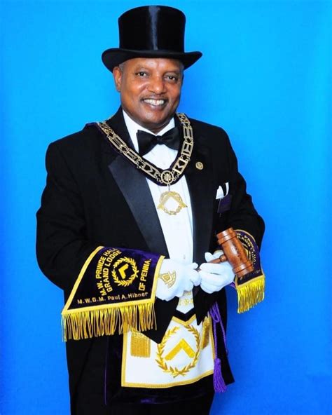 Most Worshipful Prince Hall Grand Lodge of Pa – MWGM Paul A. Hibner No. 18