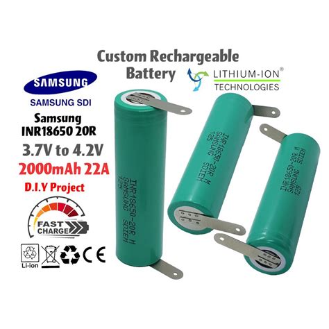 Rechargeable Battery Samsung Lithium Ion Battery V V