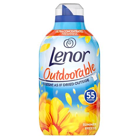 Lenor Outdoorable Fabric Conditioner Summer Breeze 55Wash 770 Ml