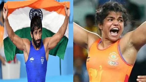 CWG 2022 Bajrang Punia Sakshi Malik Win Gold For India