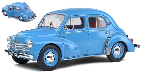 BALOCCO Ingrosso Modellismo Online RENAULT 4 CV 1956 BLUE 1 18