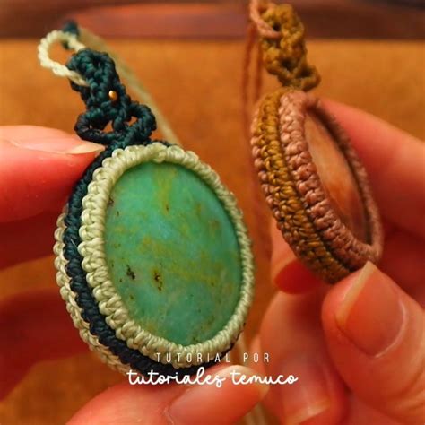 Diy Macrame Stone Necklace Step By Step Artofit