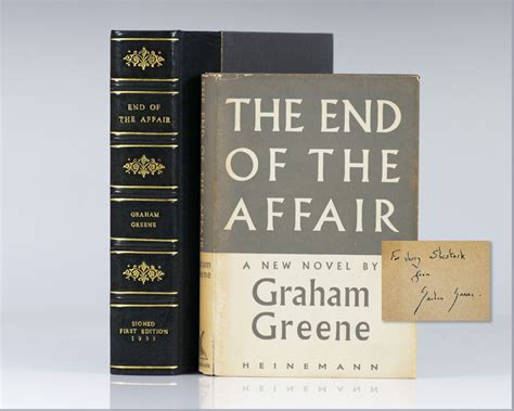 BIBLIO | The End of the Affair. by Greene, Graham | | 1951 | William ...