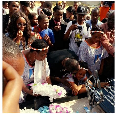 A Feast For The Eyes Steven Kanumba S First Anniversary Lulu Visits His Grave