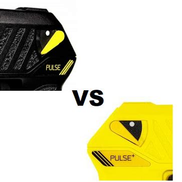 TASER Pulse vs. TASER Pulse Plus (+)