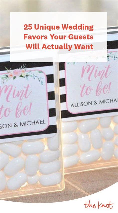 30 Unique And Useful Wedding Favors Real Couples Ted Their Guests