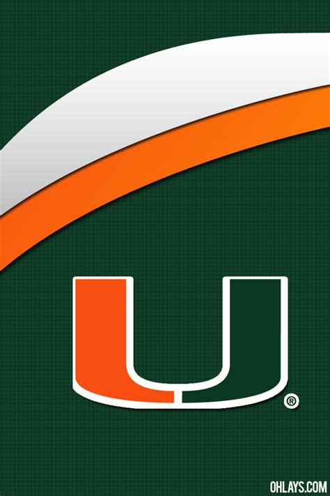 Miami Hurricanes iPhone Wallpaper - WallpaperSafari