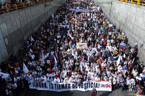 De Octubre No Se Olvida As Se Vive La Marcha Por El