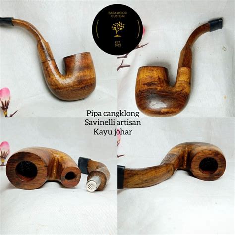 Jual Pipa Cangklong Kayu Johar Custom Shopee Indonesia