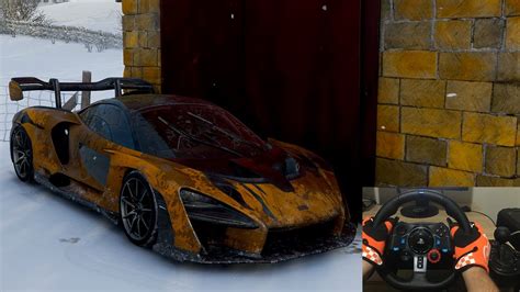 Rebuilding A Mclaren Senna Forza Horizon 4 Logitech G29 And Shifter