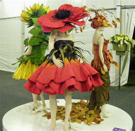 World Of Wearable Art World Of Wearable Art Art Dress Flower Costume