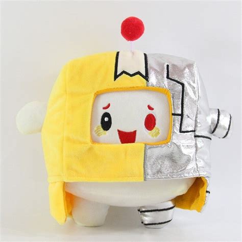 18cm White Boxy Robot Lankybox Plush | Lanky Box Plush Shop - Official Lanky Box Plush Store