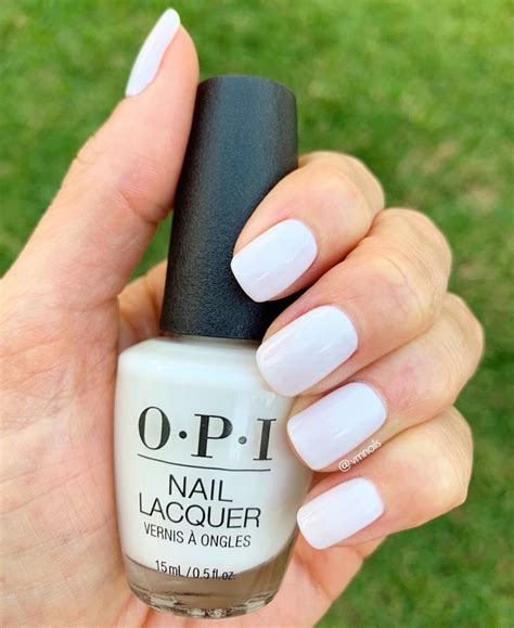 Opi Funny Bunny Sheer White Nails White Manicure N Gel