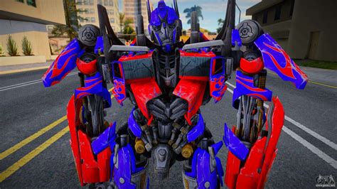 Transformers Optimus Prime Dotm Ha Nuevo Modelo Para Gta San Andreas