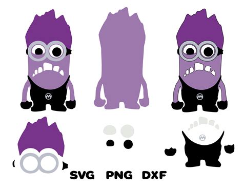 Evil Minion Svg Evil Minion Decal SVG PNG DXF - Etsy Australia