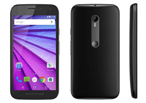 New Launch Motorola Moto G Rd Gen Xt Gb Black Unlocked Dual Sim