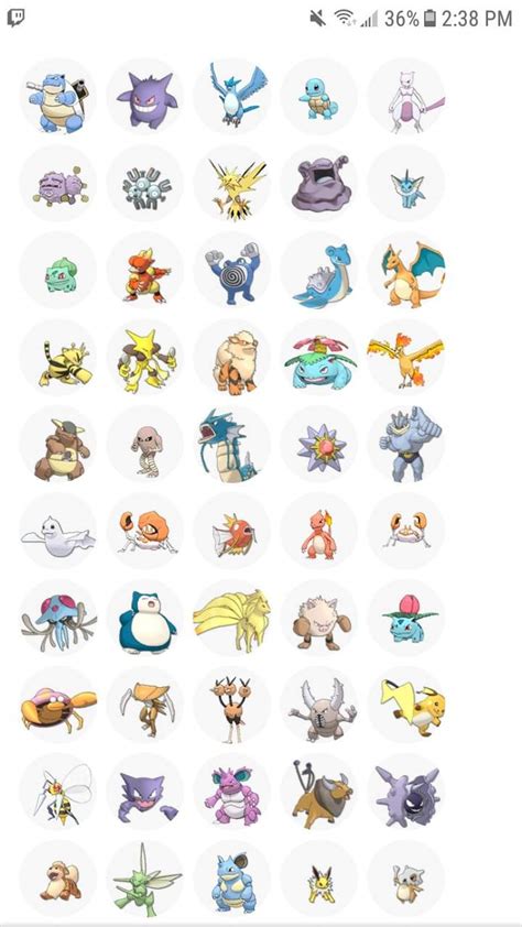 All 151 Gen 1 Pokemon Ranked Pokémon Amino