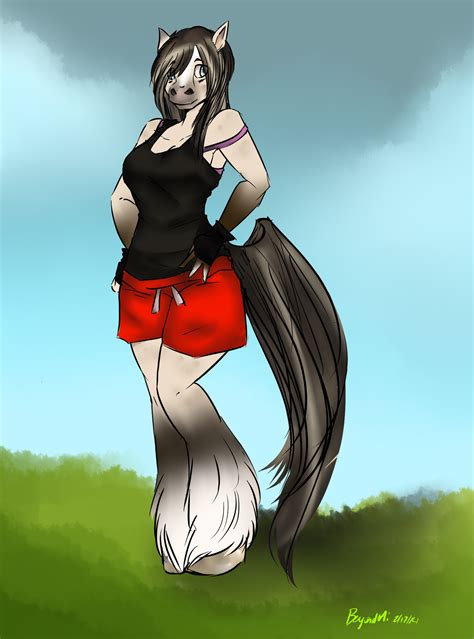 Horse Anthro By Waka Laka Kage On Deviantart