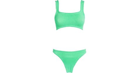 Hunza G Xandra Bikini In Green Lyst