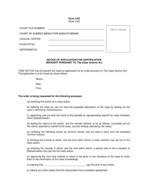 Fillable Online Lawsociety Sk Form 3 93 Lawsociety Sk Fax Email Print