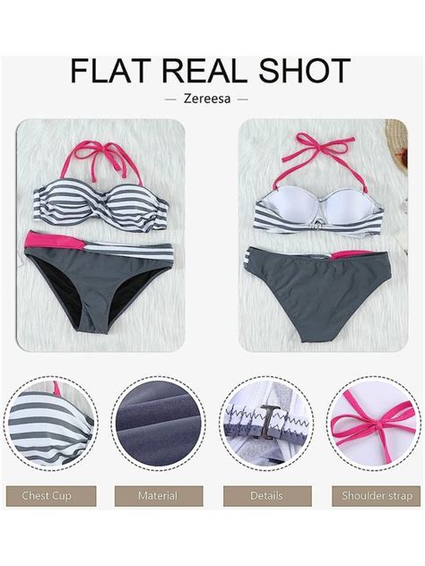 Masterr Kad Nlar Push Up Bikini Set Bikini Iki Par A Mayo Fiyat