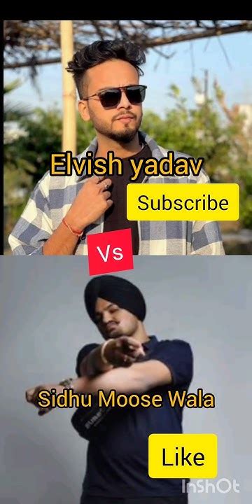 Sidhu Moose Wala Vs Elvish Yadav Who Is The Best Youtube