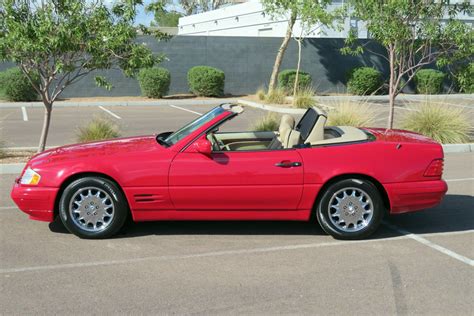 1998 MERCEDES BENZ SL500 ROADSTER Side Profile 222972