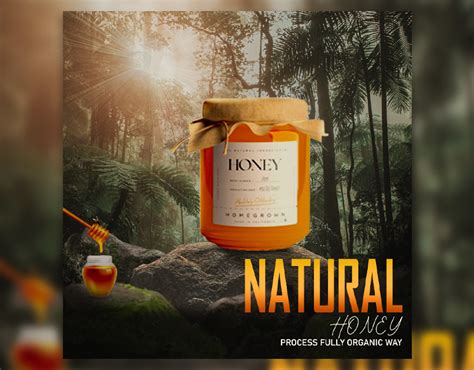 Honey Social Media Post Design Behance