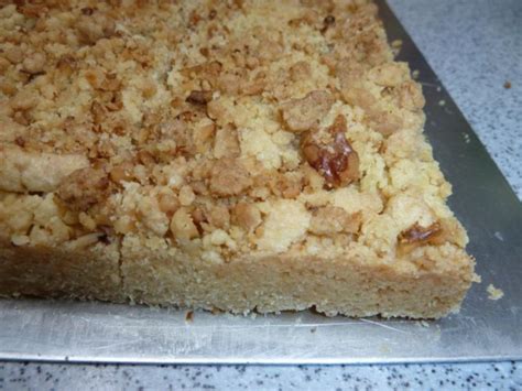 Apfelkuchen Mit Streuseln Und Waln Ssen Ruck Zuck Rezept Kochbar De