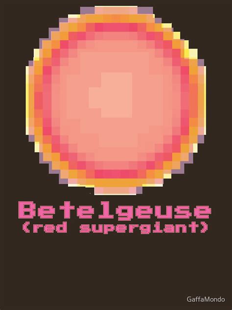 "Betelgeuse the Red Supergiant" T-shirt by GaffaMondo | Redbubble | star t-shirts - stellar t ...