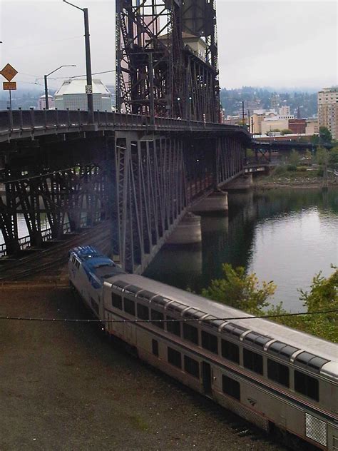 Steel Bridge 3 train under bridge Portland Oct 2011 – Beth Partin ...