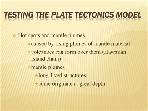 Ppt Plate Tectonics A Scientific Revolution Unfolds Powerpoint