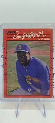 1990 Donruss Ken Griffey Jr 365 Misprint Error Card Wrong Birthplace