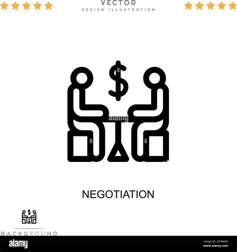 Negotiation Icon Simple Element From Digital Disruption Collection