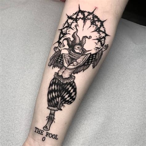Tattoo Joker Card Bold Art With Symbolic Playfulness